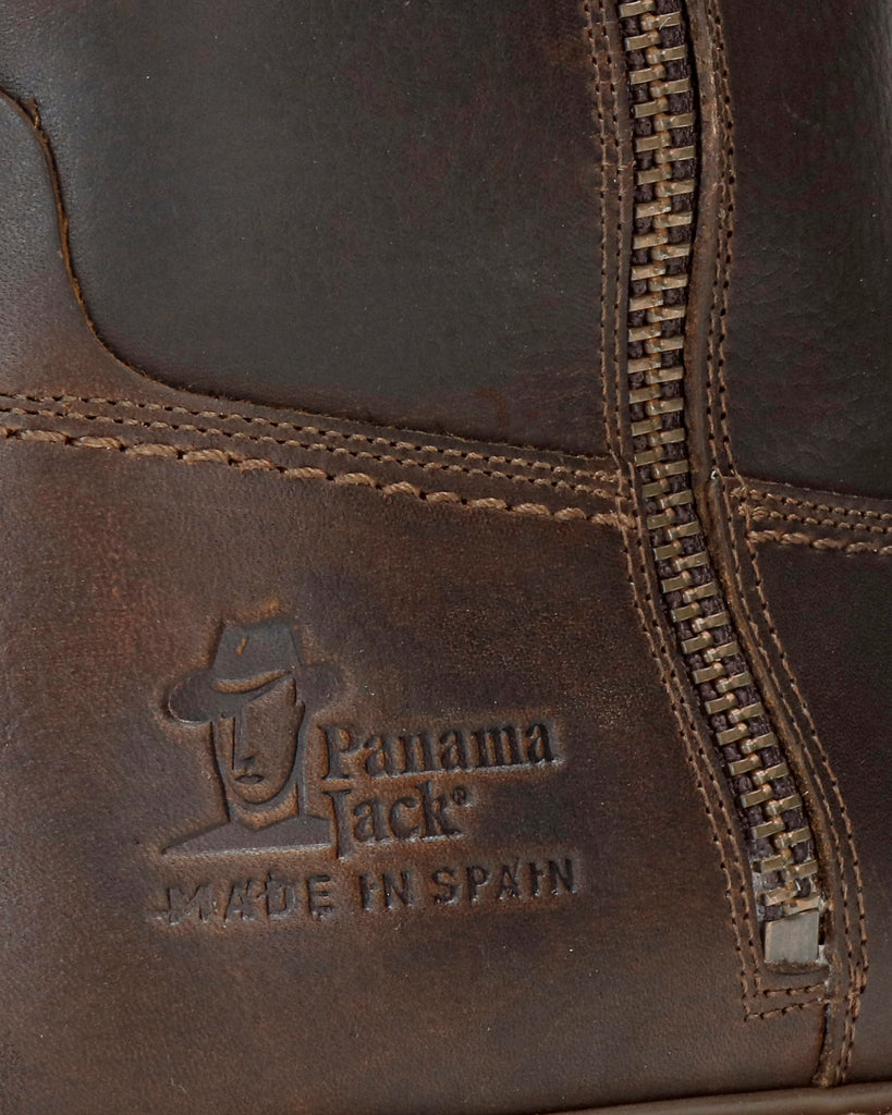 Faruk botas de piel con forro interior de pelo. vison