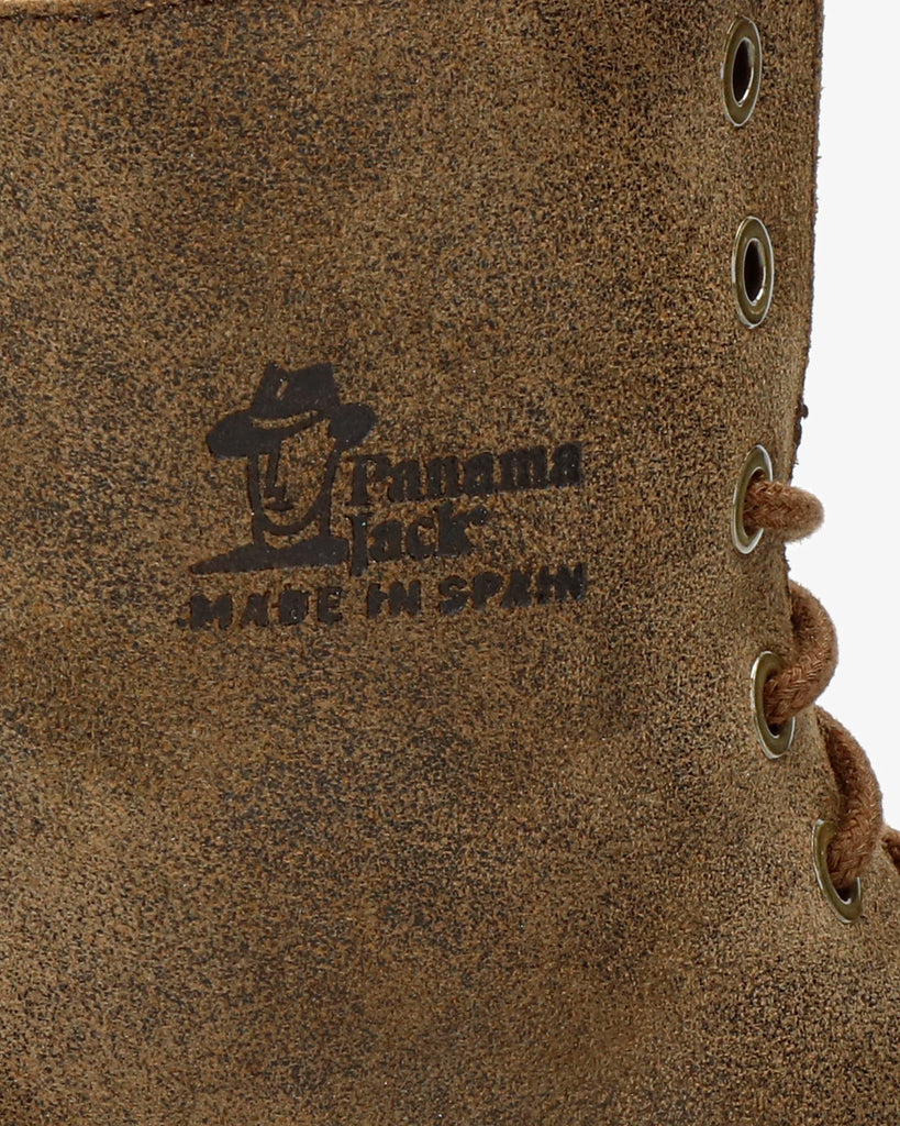 Frisia botas de piel con forro interior de piel. marron