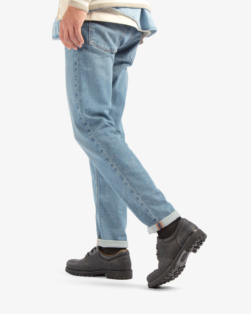 Panama 02 zapatos de piel con forro interior de piel. negro