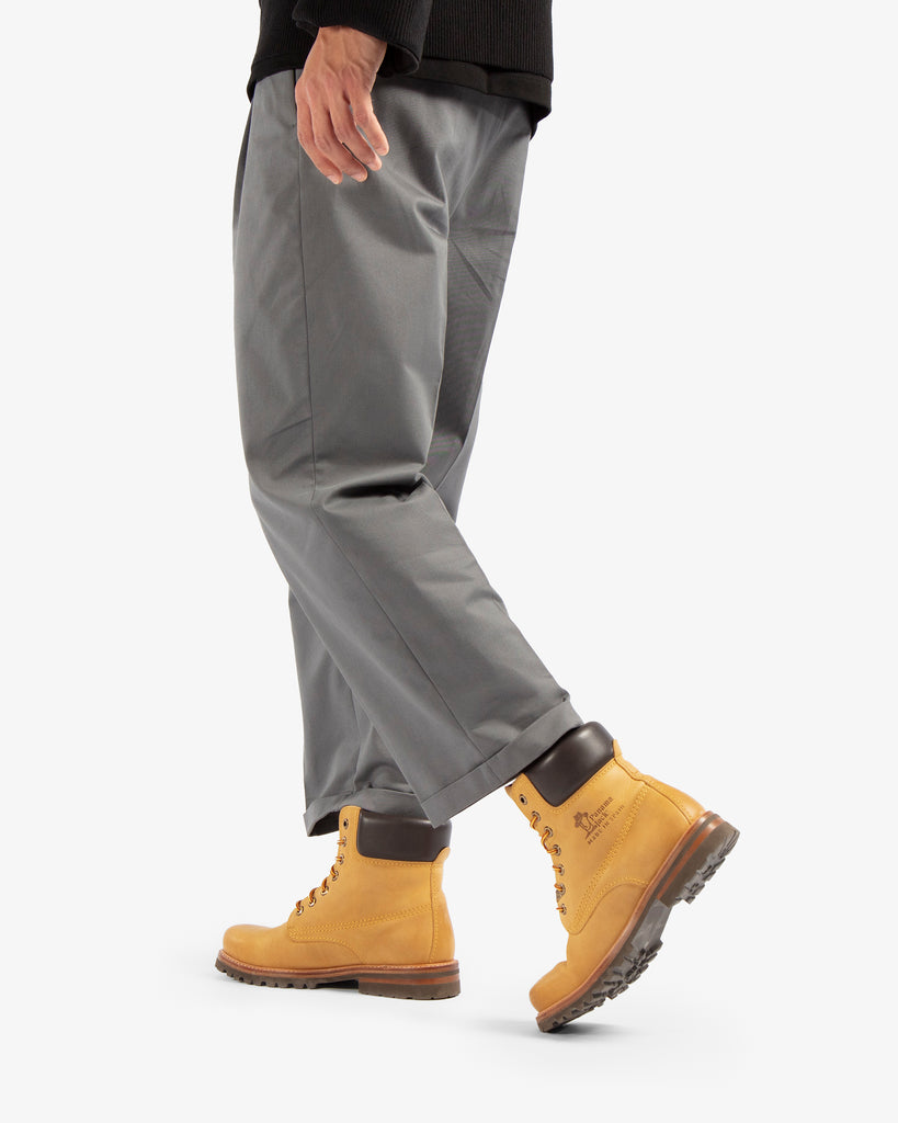 Panama 03 botas de piel con forro interior de piel. vintage