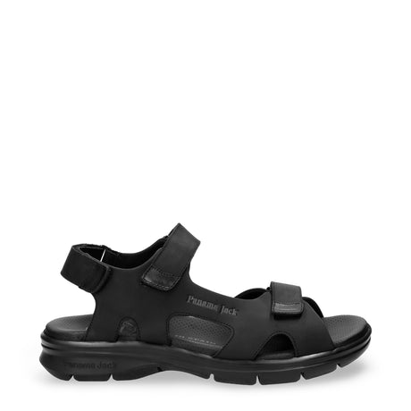 Roman sandalias de piel con forro interior de lycra. negro