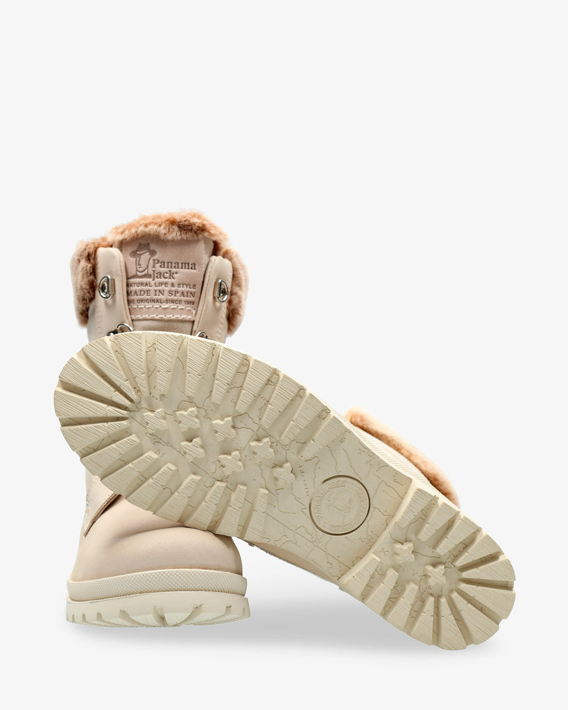 Tuscani botas de piel con forro interior de pelo. hielo