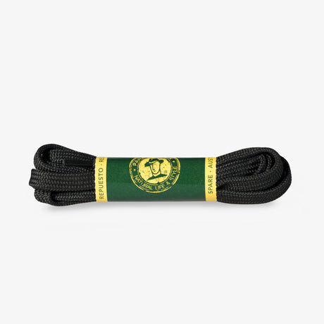 Vitola 1,25 cordones 125cm t77 negro para botines y botas de 6 ojales negro